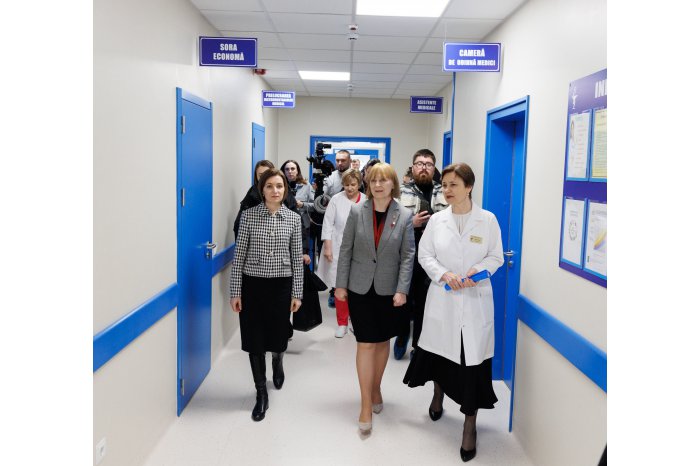 Șefa statului a participat la inaugurarea Secției anestezie și terapie intensivă a Spitalului Raional Soroca