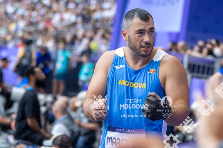 Aruncătorul de ciocan Serghei Marghiev nu a reușit să ajungă în etapa finală a competiției la Jocurile Olimpice de la Paris