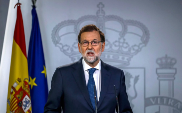 Premierul spaniol , Mariano Rajoy , așteptat la Barcelona pentru a participa la un miting