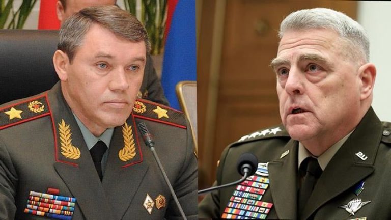 Şeful Statului Major Interarme al armatei SUA a vorbit cu omologul său din Rusia