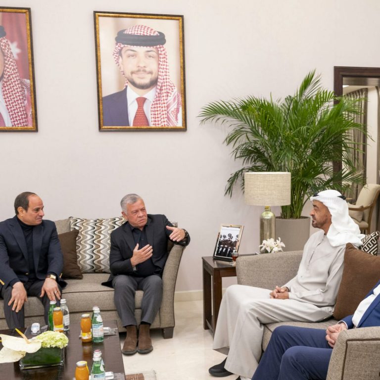 Reuniune la Amman între liderii Iordaniei, Egiptului, EAU şi Irakului