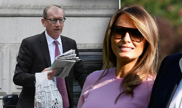 Melania Trump şi Philip May vor participa la o petrecere în aer liber în Downing Street