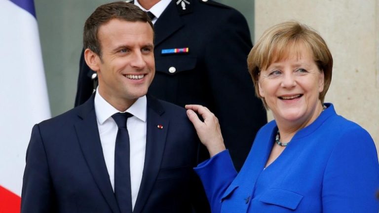 Macron şi Merkel propun un plan de relansare a UE de 500 de miliarde de euro
