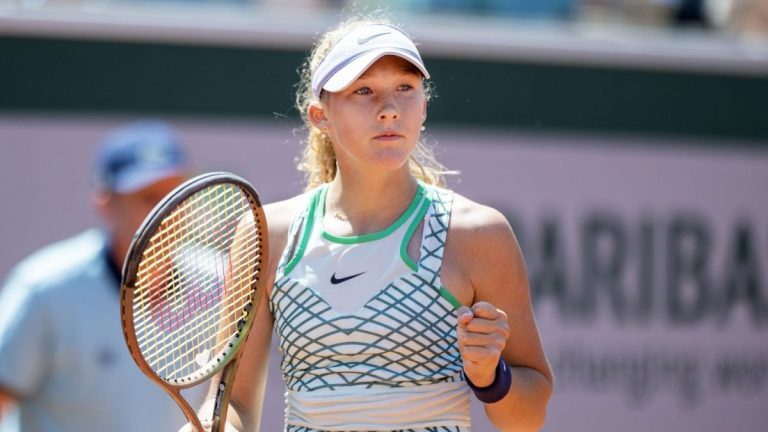 Jucătoarea rusă de tenis Mirra Andreeva, în semifinale la Roland Garros după ce a eliminat-o pe Arina Sabalenka