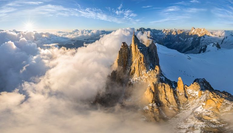 Două refugii care permit ascensiunea pe Mont-Blanc se vor redeschide în urma ameliorării condiţiilor climatice