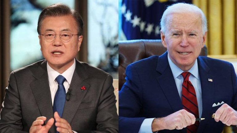 Moon Jae-in l-a îndemnat pe Joe Biden să relanseze negocierile cu Phenianul asupra denuclearizării Coreei de Nord