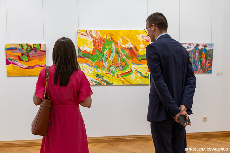 Expoziția dedicată artistului leton Valdis Bušs, la Muzeul Național de Artă al Moldovei