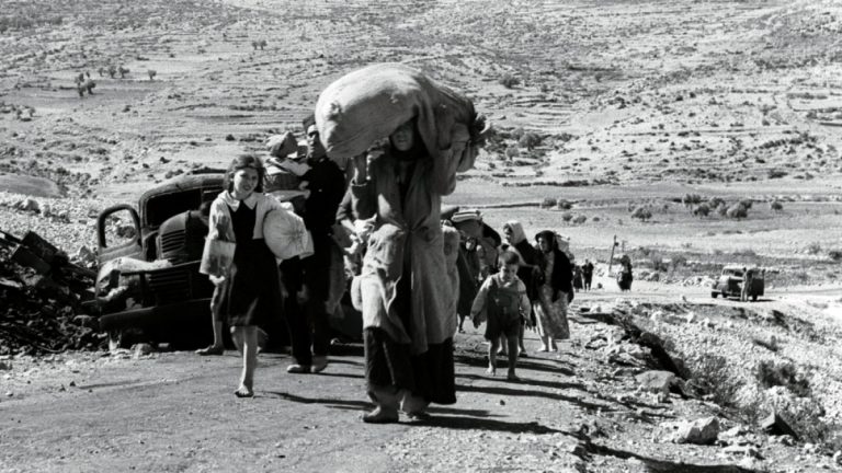 ‘Nakba’ sau ‘catastrofa’ exodului din 1948 al palestinienilor (AFP)