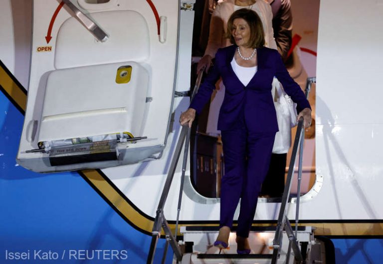 Nancy Pelosi ajuns în Japonia, ultima etapă a turneului său asiatic