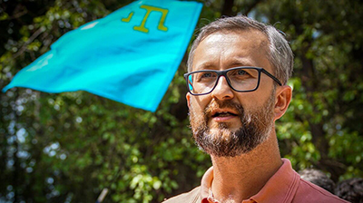 Nariman Jelialov, liderul tătarilor crimeeni, în arest pentru 60 de zile