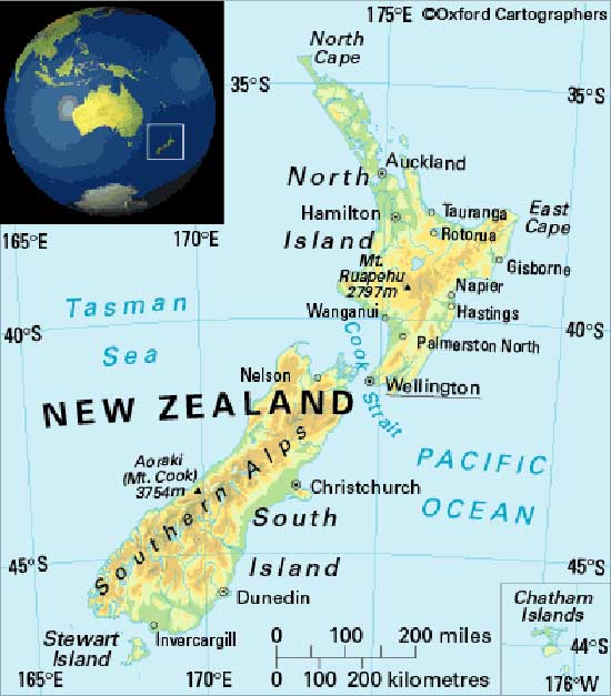 Apele din sudul Noii Zeelande, afectate de un val de căldură marină