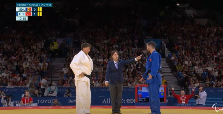 Judocanul Oleg Crețul a cucerit medalia de bronz la Jocurile Paralimpice de la Paris