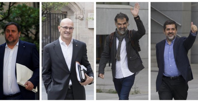 Spania: Patru lideri secesionişti catalani au fost transferaţi într-o închisoare din Catalonia