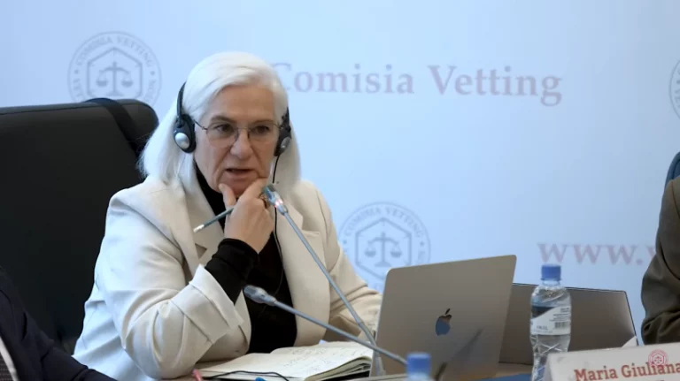 Maria Giuliana Civinini și-a dat demisia din funcția de membru al Comisiei de evaluare externă a judecătorilor și a candidaților la funcția de judecător al CSJ