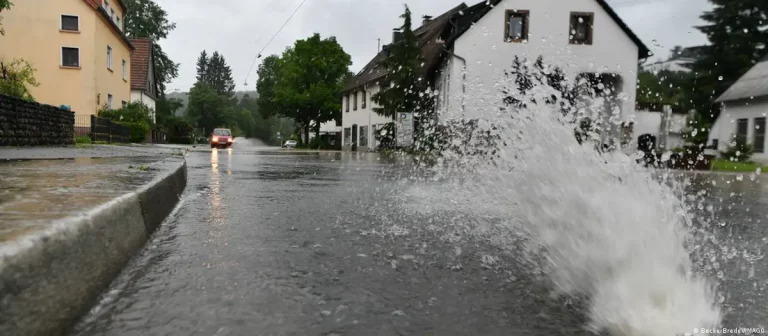 Ploile abundente au provocat inundații în vestul Europei
