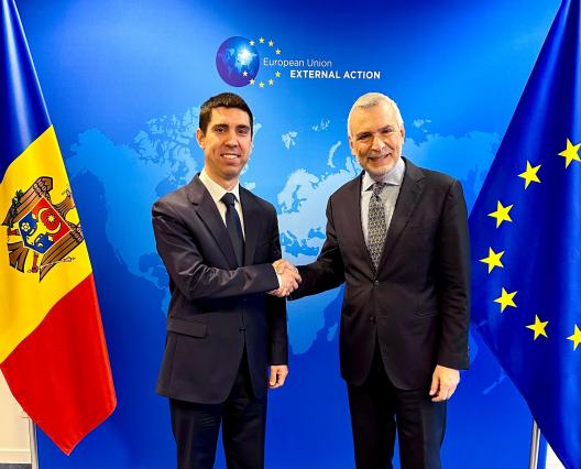 Șeful diplomației moldovenești s-a întâlnit cu mai mulți oficiali la Bruxelles
