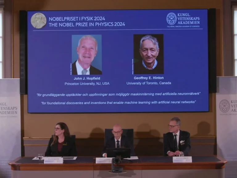 Premiul Nobel pentru Fizică 2024 acordat pentru cercetări fundamentale în domeniul rețelelor neuronale