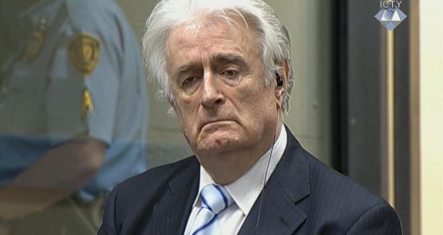 Marea Britanie a acceptat transferul fostului lider politic al sârbilor din Bosnia, Radovan Karadzic, pentru executarea pedepsei