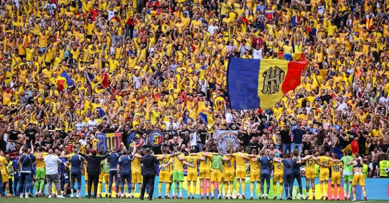 România, pe locul 5 din 24 la numărul de fani prezenți la Euro 2024. Câți suporteri au susținut pe tricolori la meciurile din grupe