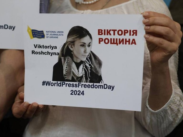 Rusia a recunoscut pentru prima dată că o ține prizonieră pe jurnalista ucraineană Victoria Roșina