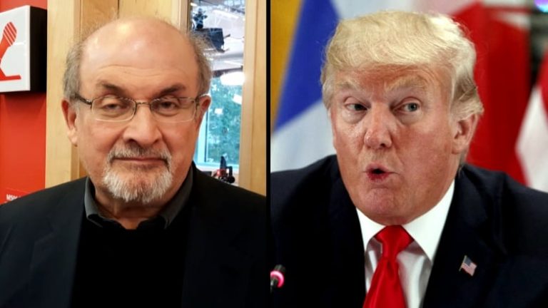 Salman Rushdie îl compară pe Donald Trump cu personajul Joker din „Batman”