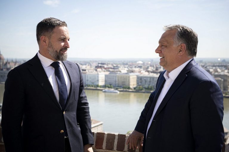 Viktor Orban l-a primit , la Budapesta, pe Santiago Abascal