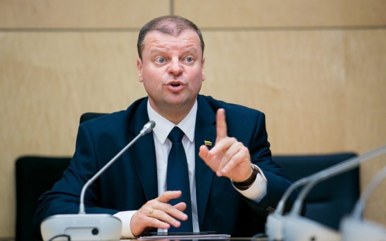 Premierul lituanian Skvernelis anunţă că revine asupra deciziei de a demisiona