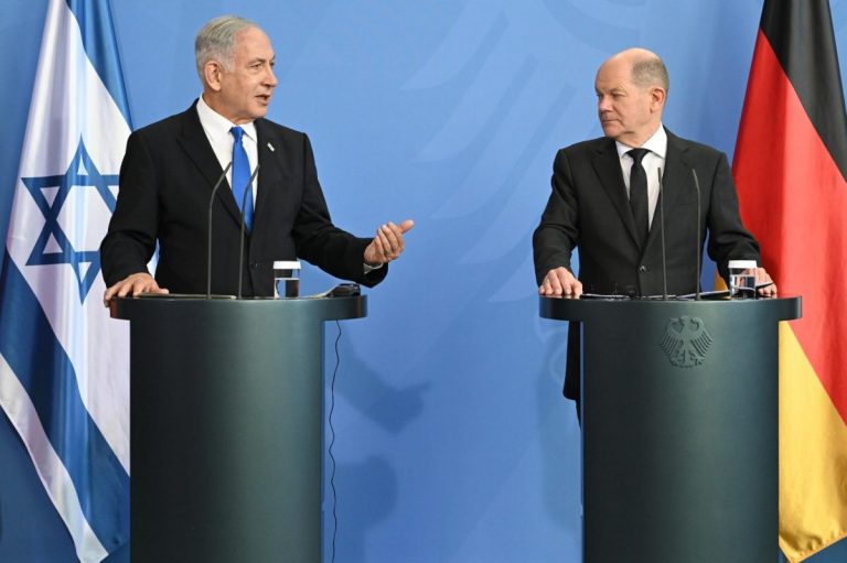 Scholz şi Netanyahu doresc să extindă cooperarea în materie de armamente între ţările lor