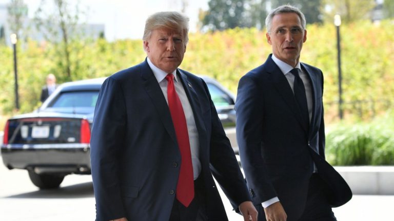 Trump îl va primi săptămâna viitoare pe secretarul general al NATO