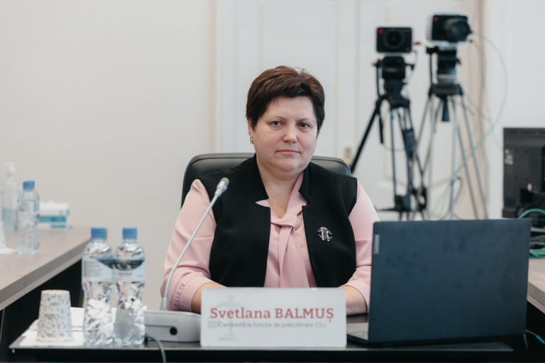 Svetlana Balmuș NU promovează evaluarea integrității pentru funcția de judecător al CSJ