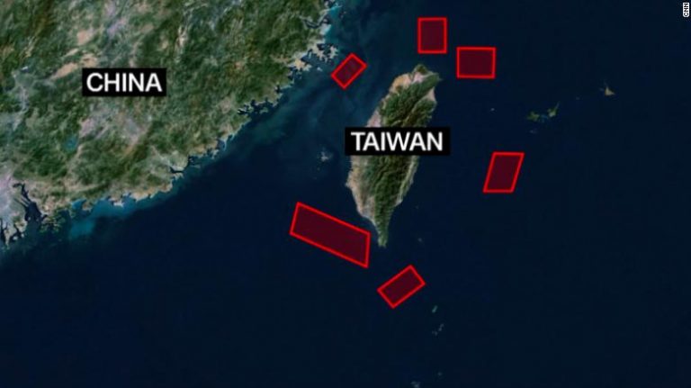 China îşi extinde exerciţiile militare în jurul Taiwanului după vizita lui Pelosi