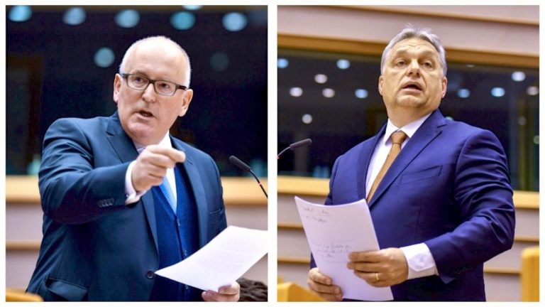 Timmermans se pregăteşte pentru o dezbatere televizată cu Orban