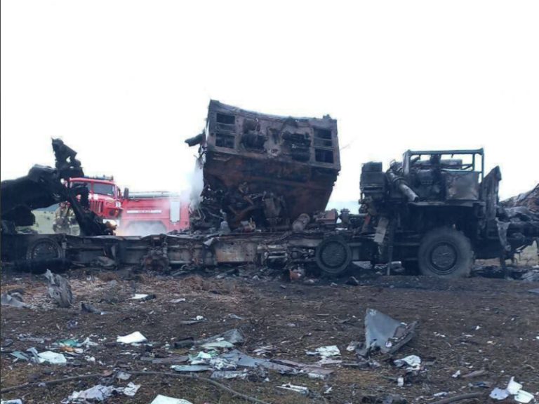 În urma loviturii de pe aerodromul militar din Crimeea, 20 de ruși au fost uciși și 30 au fost răniți