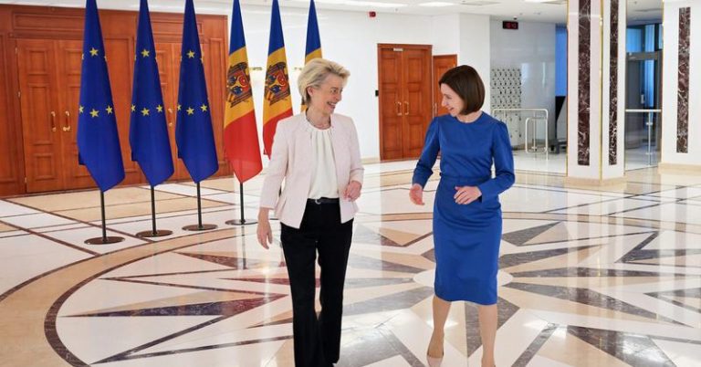 Maia Sandu va avea o întrevedere cu Ursula von der Leyen