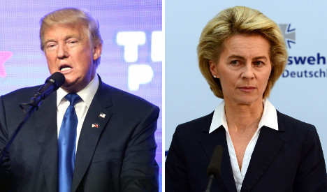 Ursula von der Leyen va avea o întrevedere cu Donald Trump la începutul lui 2020