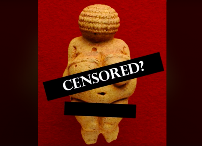 “Venus din Willendorf” cenzurată pe Facebook