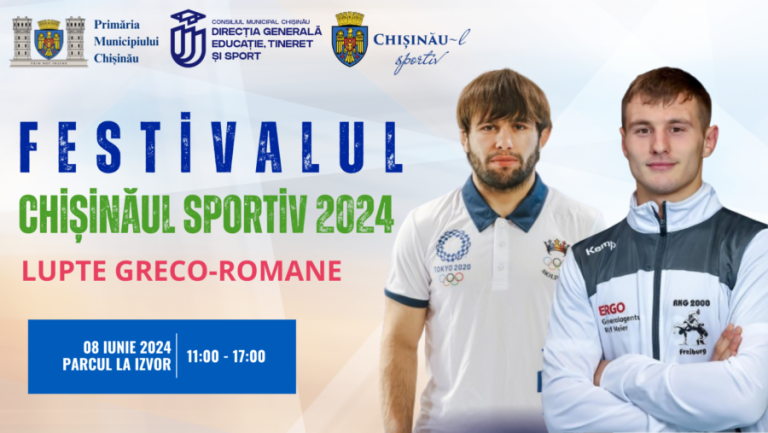 Victor Ciobanu și Valentin Petic, prezenți la Festivalul ‘Chișinăul Sportiv 2024’, în Parcul ‘La Izvor’
