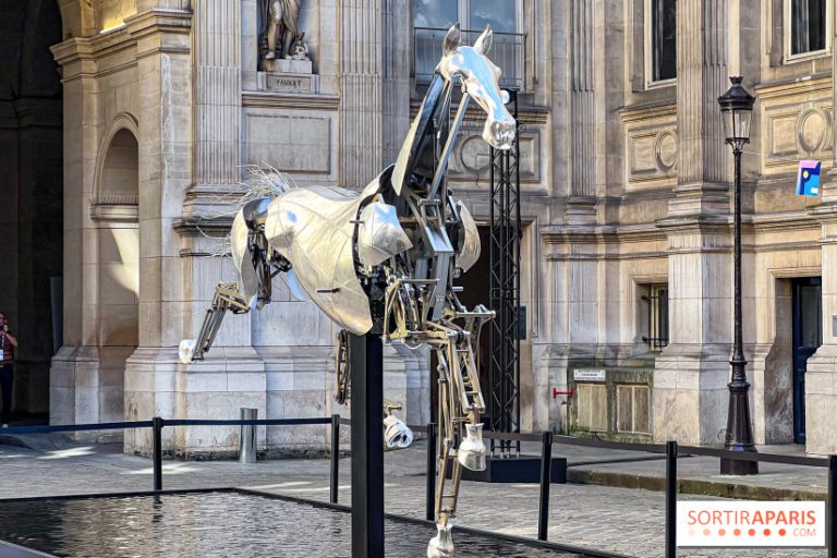 VIDEO – Zeus, simbolul care a atras atenția tuturor la ceremonia de deschidere a JO de la Paris, expus la Palatul Versailles