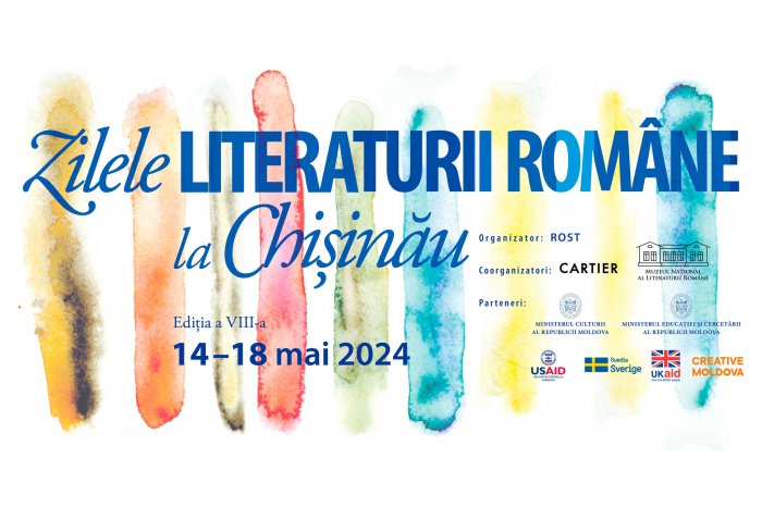 Zilele Literaturii Române revin la Chișinău, 14 – 18 mai 2024