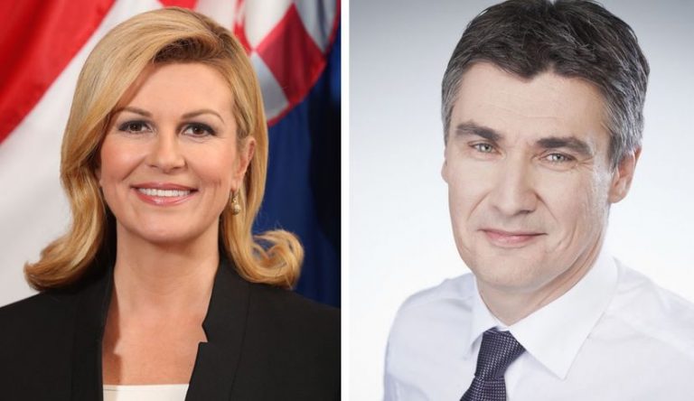 Alegeri prezidențiale, tur 2, Croația.  Zi decisivă pentru preşedinta Kolinda Grabar-Kitarovic