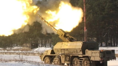 Slovacia a livrat Ucrainei două tunuri autopropulsate Zuzana-2