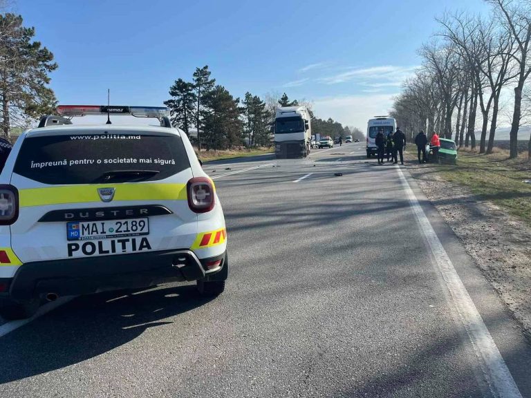 Zi neagră în UTA Găgăuzia: Trei accidente grave pe teritoriul regiunii pe parcursul a 24 de ore