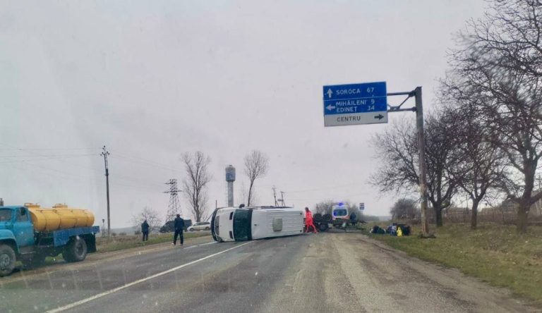 FOTO: Grav accident rutier la Râșcani
