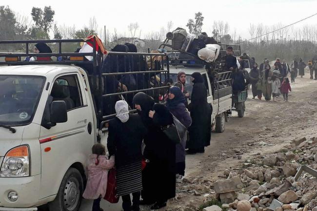 Siria : Armata turcă a paraşutat fluturaşi asupra oraşului Afrin, în care îi avertizează pe civili să se ferească de ‘terorişti’