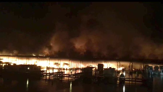 Incendiu într-un port din Alabama. Cel puțin opt morți