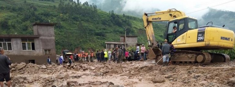 Alunecare de teren în China: Bilanţul a crescut la cel puţin 24 de morţi