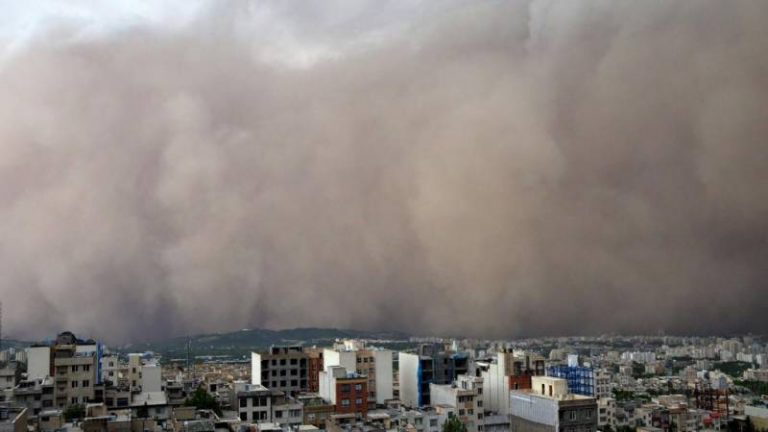 O furtună de nisip a lovit Ankara