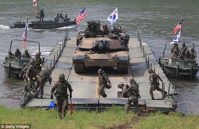 Transfer masiv de arme și tehnologie de ultimă generațe al SUA către Coreea de Sud