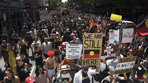 Mitinguri în întreaga Australie pentru a denunţa “ziua Invaziei”