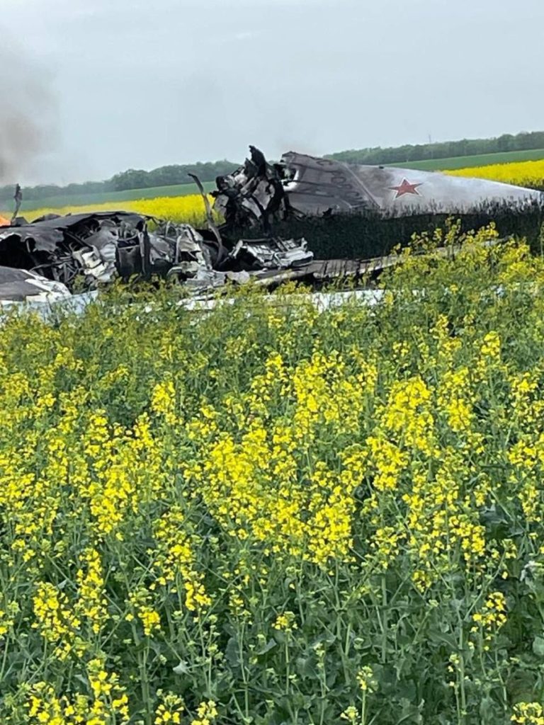 VIDEO: Un avion de luptă s-a prăbușit în Rusia
